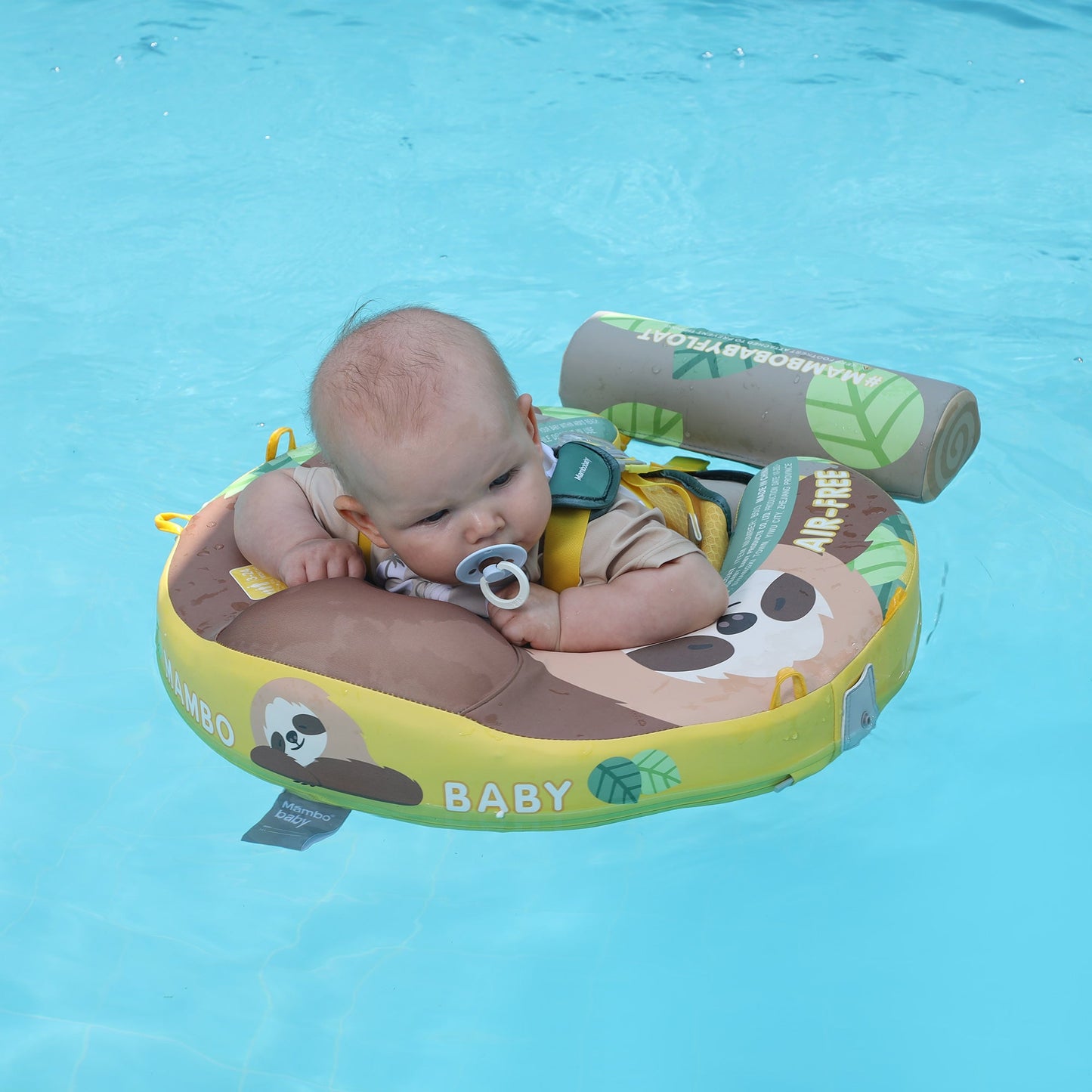 Mambobaby Float, Best baby Swimming Float with Caniopy, Best Toddler Pool Float