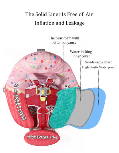 Mambobaby™ Vanilla Cupcake | Air-Free Baby Float (3-24m)
