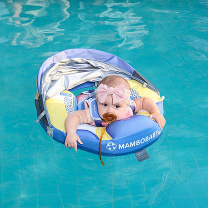 Mambobaby™ Voyage Air-Free Baby Float with UPF 50+ Canopy (3-24m)