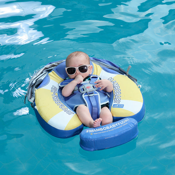 Mambobaby™ Voyage Air-Free Baby Float with UPF 50+ Canopy (3-24m)