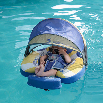 Mambobaby™ Voyage Air-Free Baby Float with UPF 50+ Canopy (3-24m)