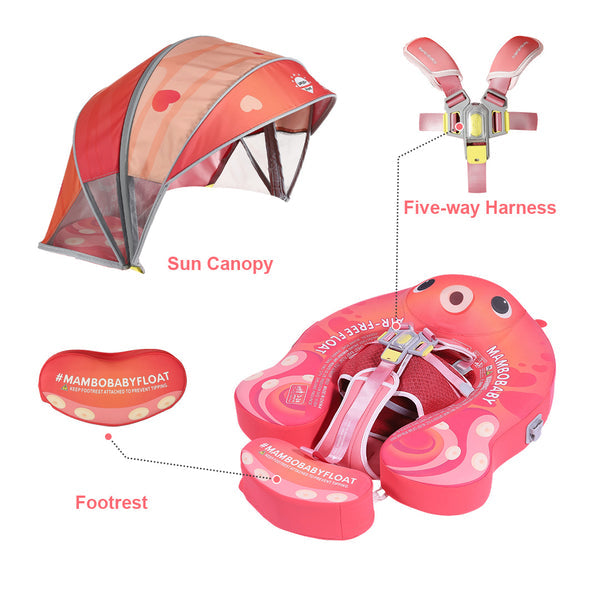 Mambobaby™ Octopus | Air-Free Baby Float (3-24m)