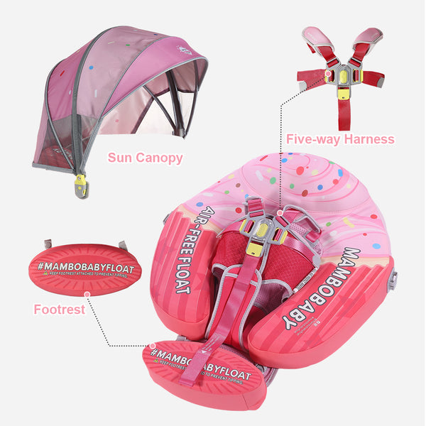 Mambobaby™ Vanilla Cupcake | Air-Free Baby Float (3-24m)