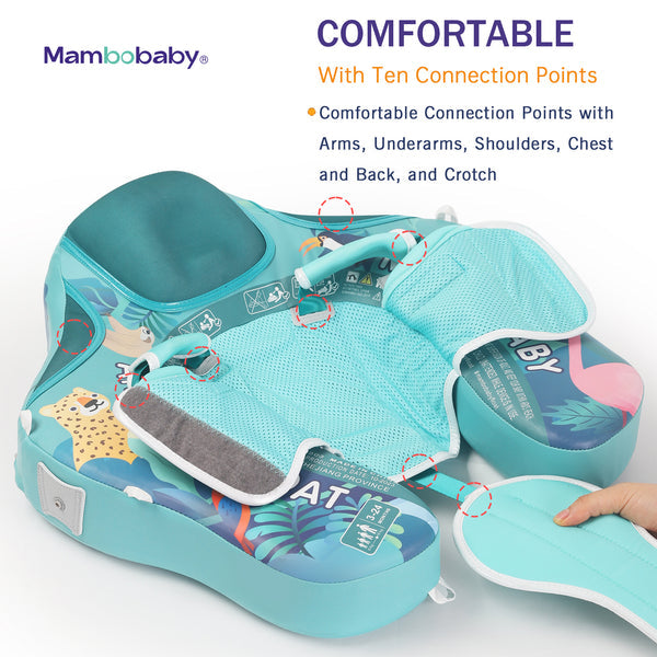 Mambobaby™ Tropical Rain Forest | Air-Free Baby Float (3-24m)