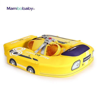 The Mambobaby Car float featuring BPA-free waterproof leather and unsinkable PearlFoam solid core technology.