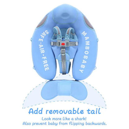Detailed view of the Mambobaby detachable weighted tail stabilizer wing designed to prevent flipping and tipping.