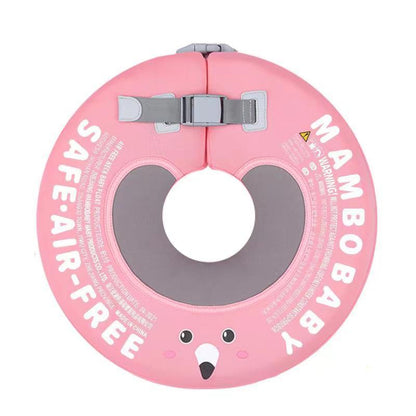 The pinkEdition Mambobaby Donut neck ring featuring air-free PearlFoam technology for infants 0-12 months.