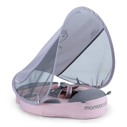 The Limited Grey and Pink Edition Mambobaby Ladybug air-free float featuring the same puncture-proof PearlFoam technology.