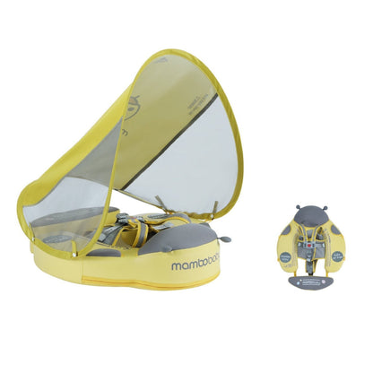 The Limited Yellow Edition Mambobaby Ladybug air-free float featuring the same puncture-proof PearlFoam technology.