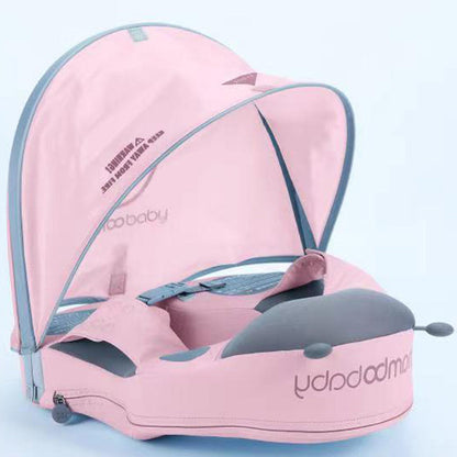 The Pink Edition Mambobaby Ladybug shoulder float featuring air-free PearlFoam and breathable TPU material.