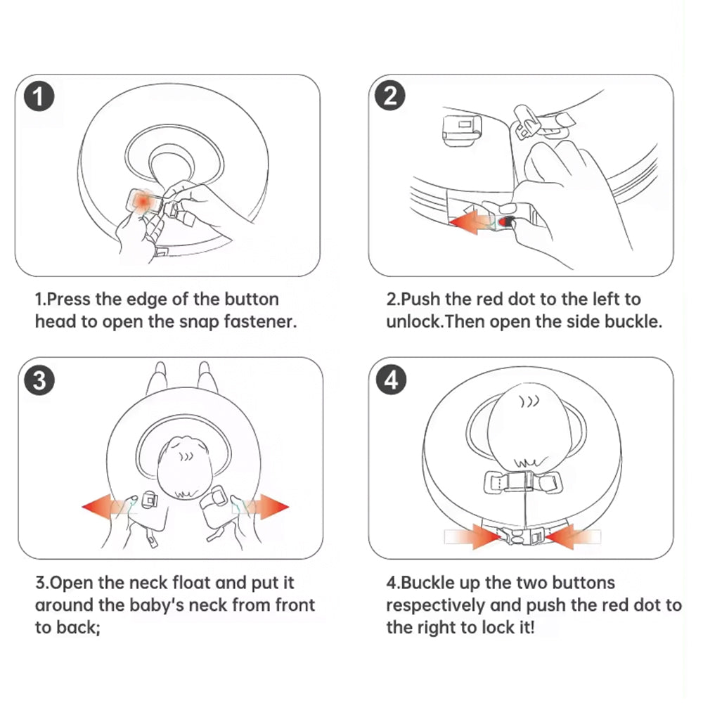 Official Mambobaby user manual and safety guidebook included with the genuine Donut Series neck spa trainer.