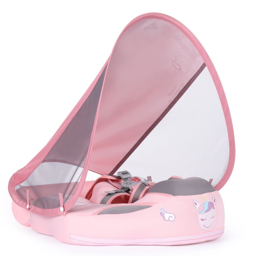 The Limited Yellow Edition Mambobaby Unicorn air-free float featuring the same unsinkable PearlFoam technology.