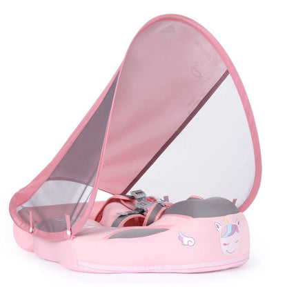 The Limited Yellow Edition Mambobaby Unicorn air-free float featuring the same unsinkable PearlFoam technology.