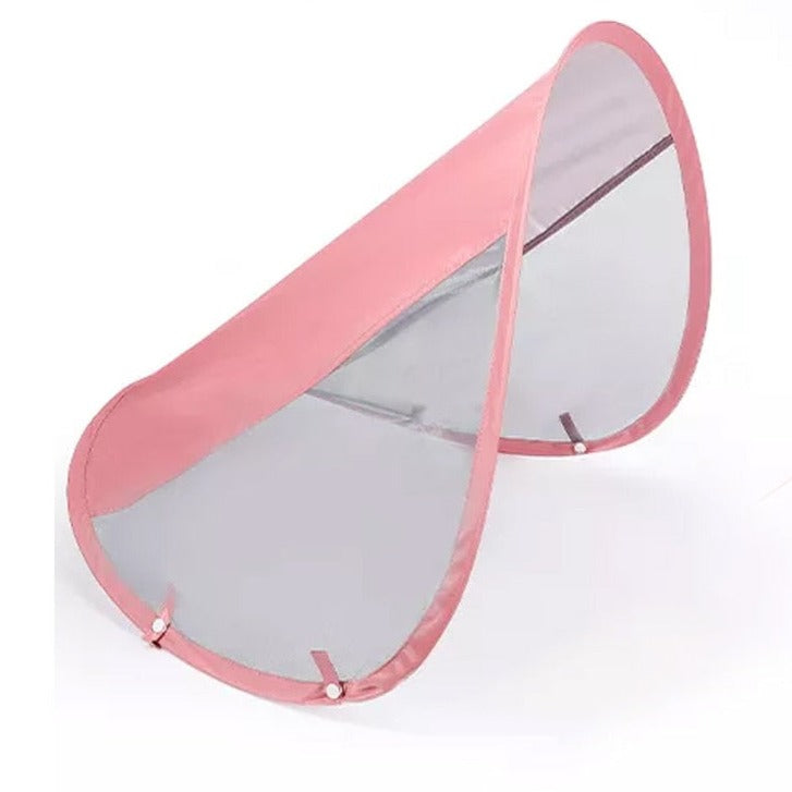 Mambobaby™ UV50+ Shielding Canopy for baby floats. Featuring a professional sunshade coating that blocks 98% of harmful UV rays. Adjustable and breathable for maximum safety in high-UV climates like Australia.