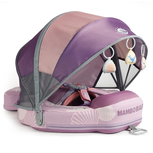 MAMBOBABY SEASHELL FLOAT (3-24 MONTHS) Purple